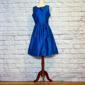Frock Shop Sapphire Blue Knee-Length Dress